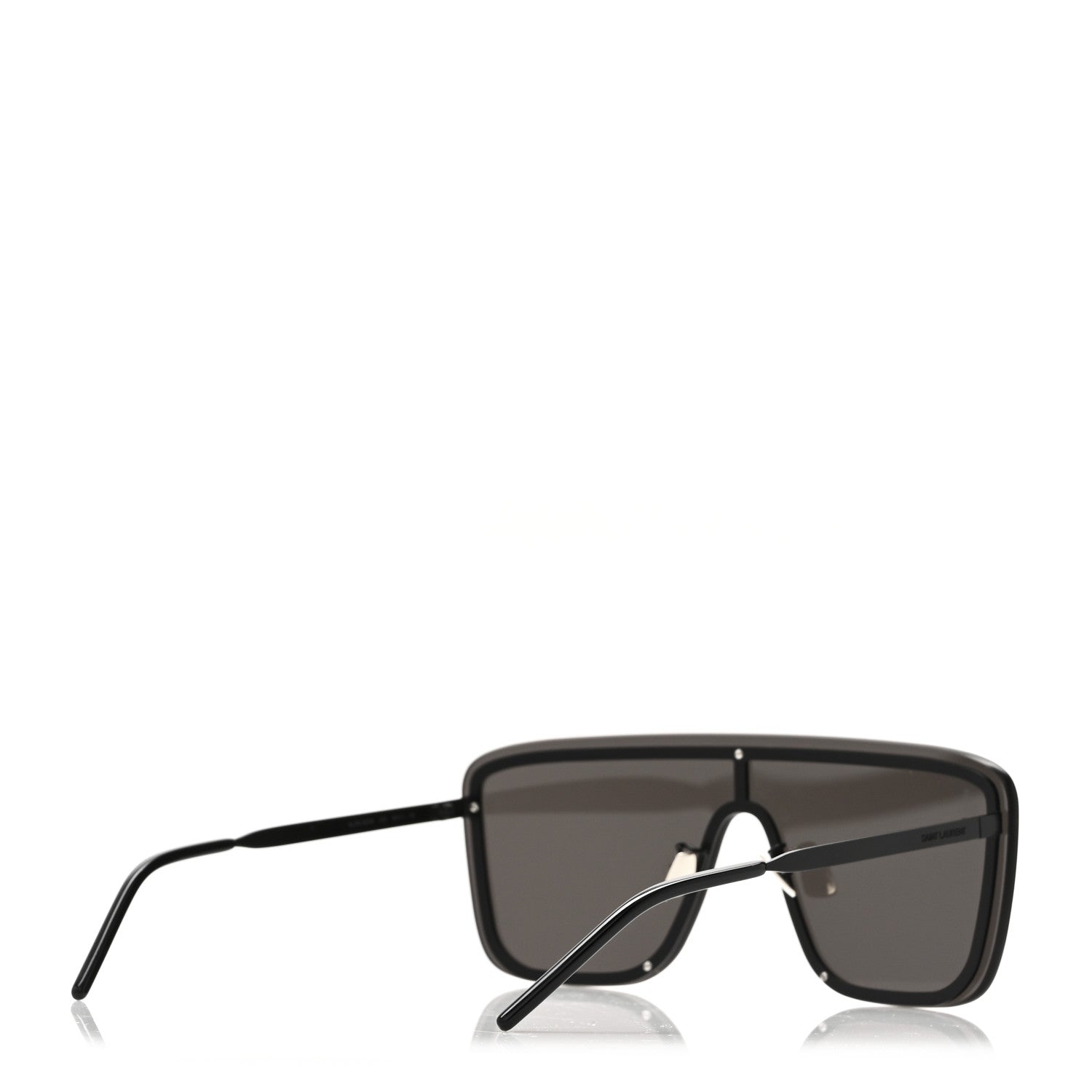 Saint Laurent Metal SL 364 Mask Sunglasses Black 4 of 6