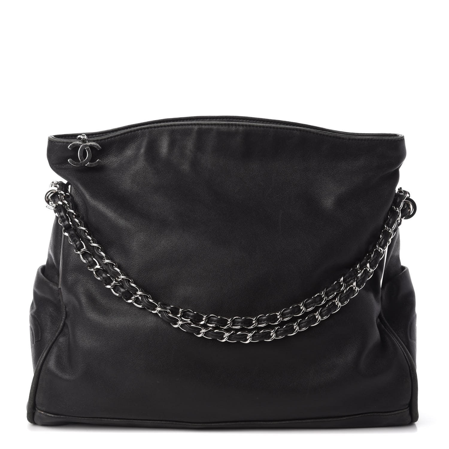 Chanel Lambskin Large Ultimate Soft Tote Black 1 of 9