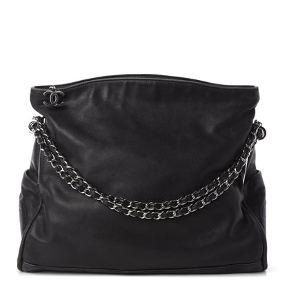 Chanel Lambskin Large Ultimate Soft Tote Black 1 of 9