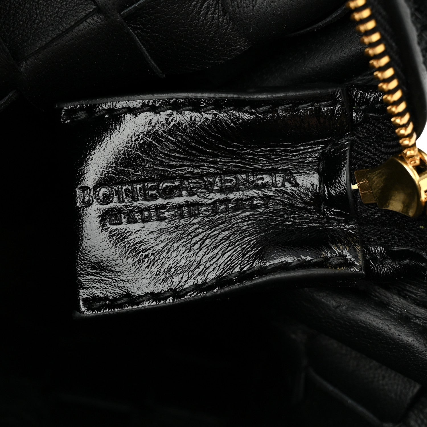 Bottega Veneta Nappa Intrecciato Metallic Knot Mini Loop Camera Bag Black 5 of 8