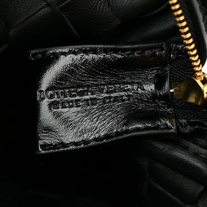 Bottega Veneta Nappa Intrecciato Metallic Knot Mini Loop Camera Bag Black 5 of 8