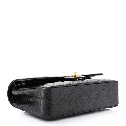 Chanel Caviar Quilted Medium Double Flap Black 4 of 11