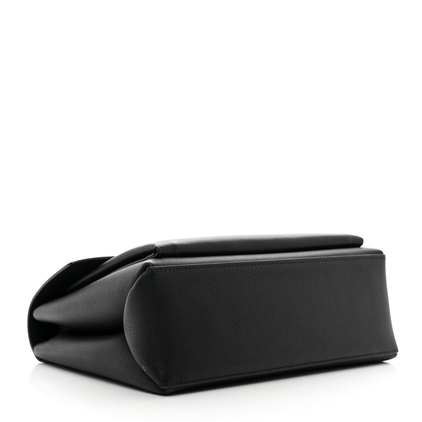Soft Calfskin My Lockme Top Handle Black
