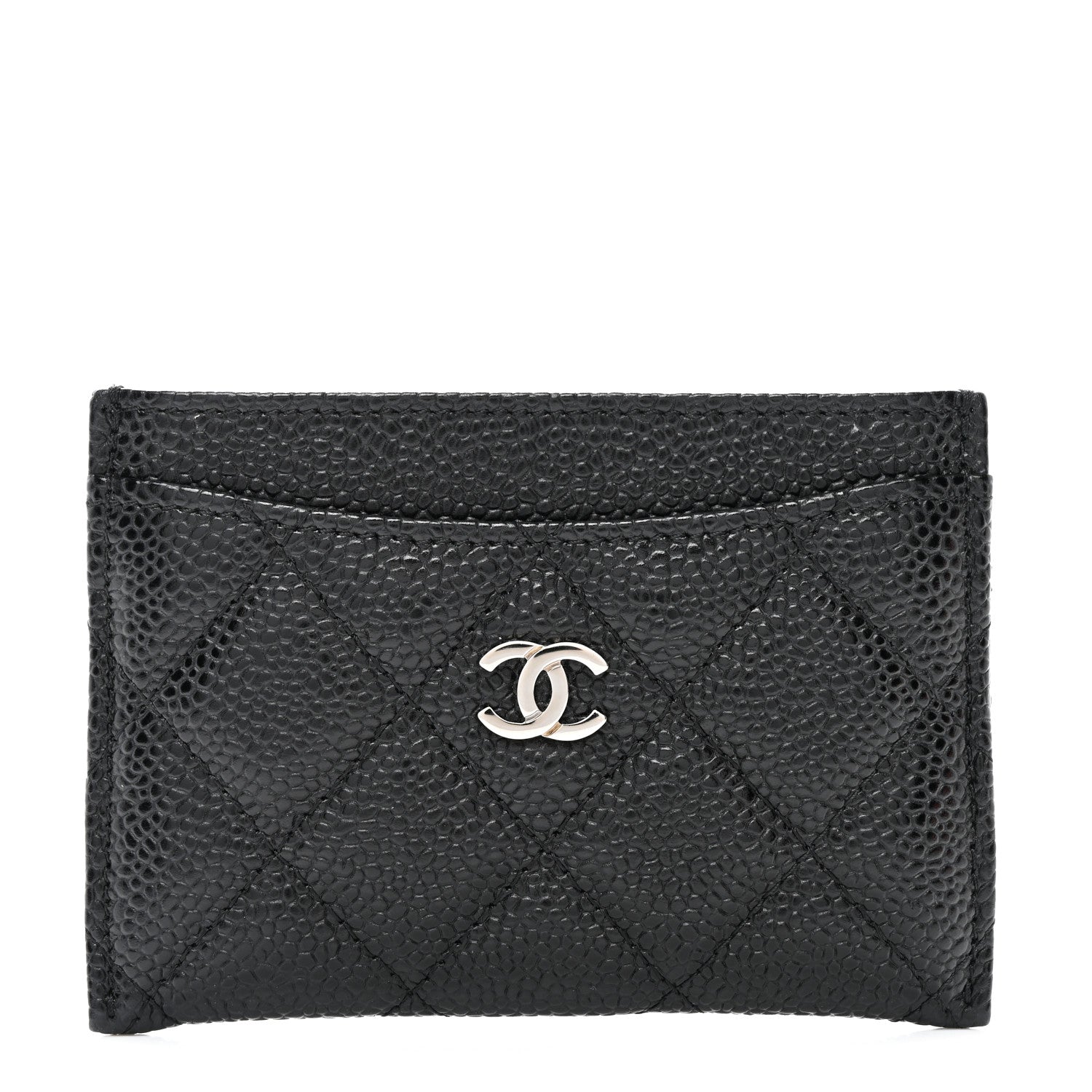 Chanel Caviar Quilted Card Holder Black 1 of 8