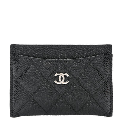 Chanel Caviar Quilted Card Holder Black 1 of 8