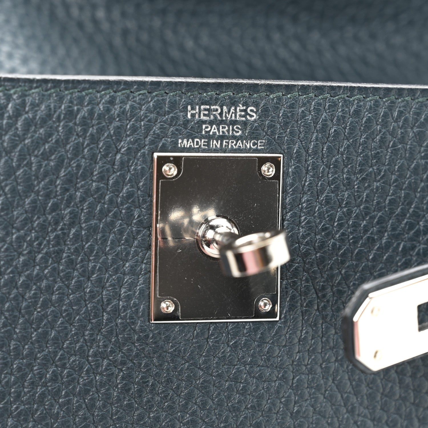 Hermes Taurillon Clemence Kelly Ado Backpack Vert Cypress 5 of 9