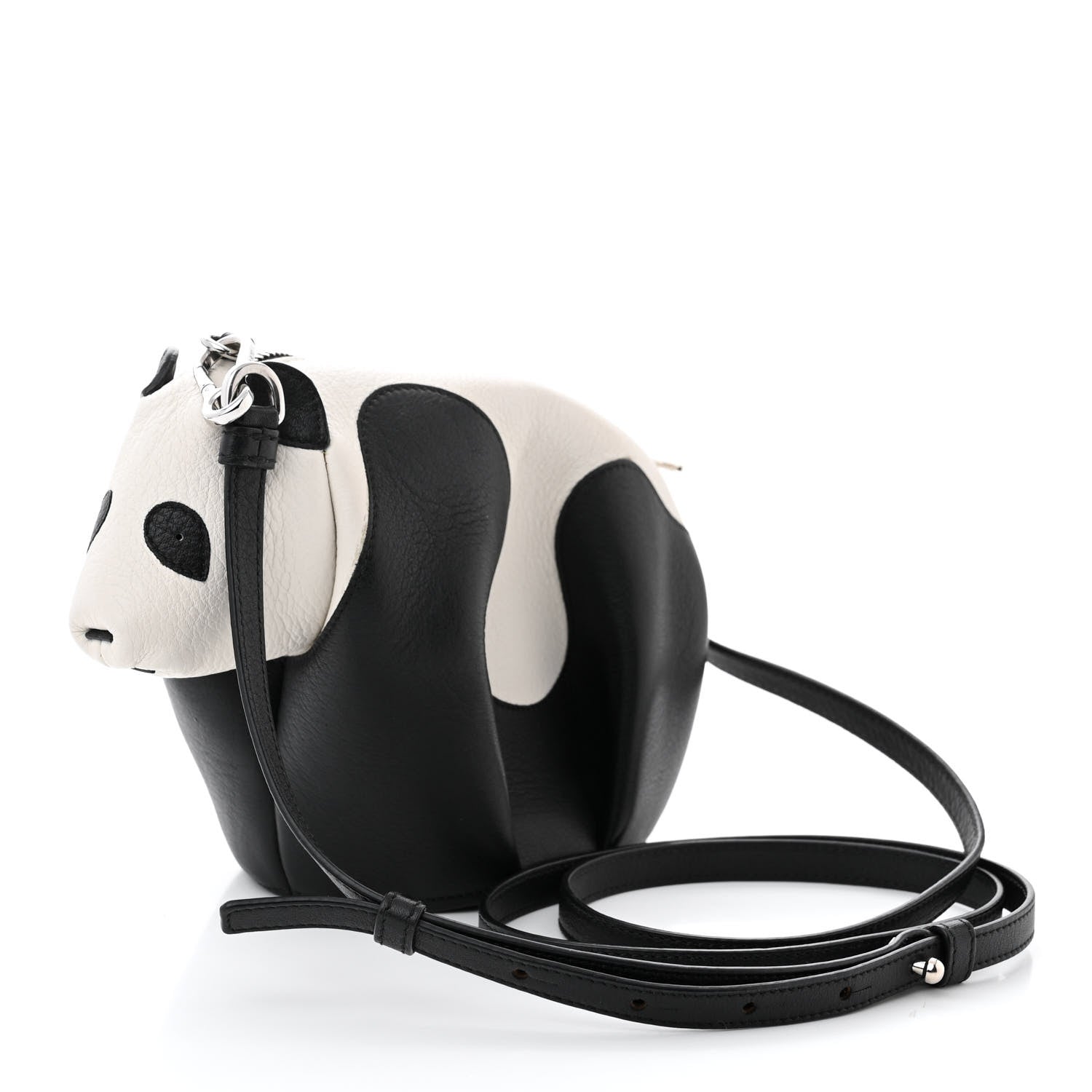 Loewe Calfskin Panda Crossbody Black White 3 of 11
