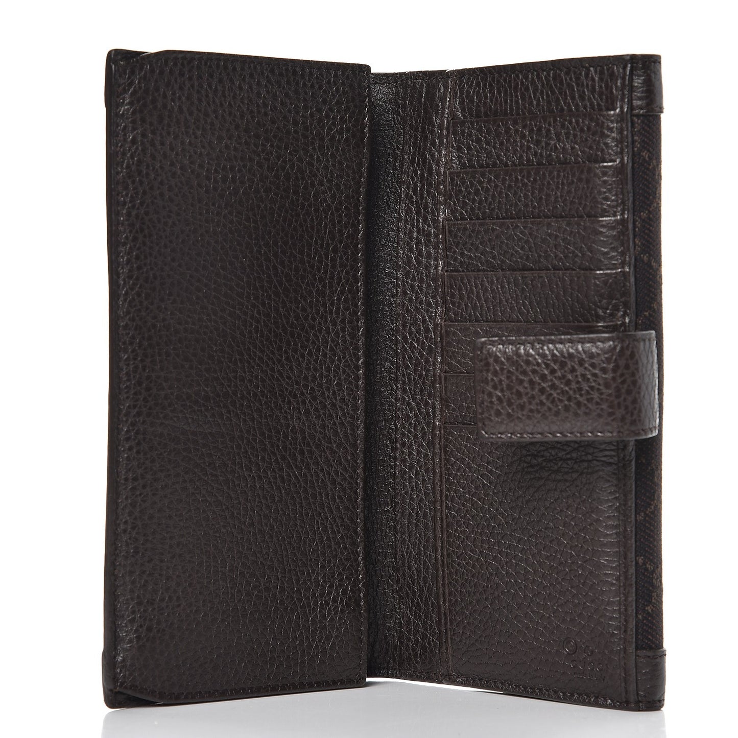 Monogram Continental Charmy Wallet Dark Brown