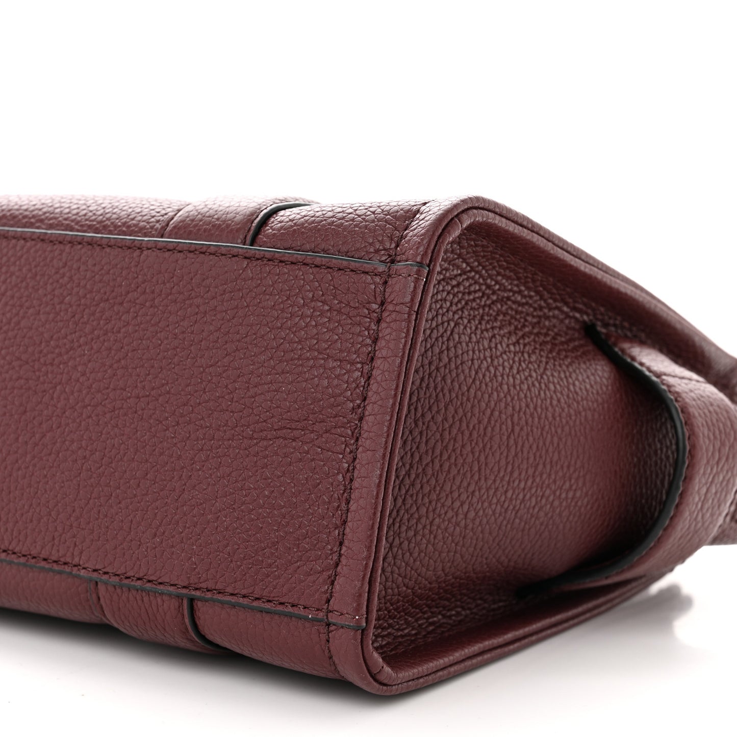 Grained Calfskin Small The Tote Bag Chianti