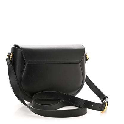 Gucci Charisma Calfskin Gucci Embossed Shoulder Flap Bag Black 3 of 13