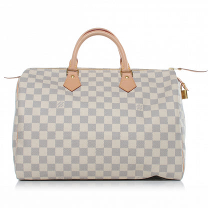 Louis Vuitton Damier Azur Speedy 35 1 of 7