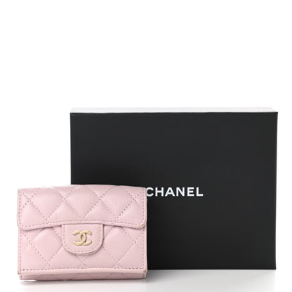 Chanel Lambskin Quilted Double Flap Wallet Light Pink 7 of 9