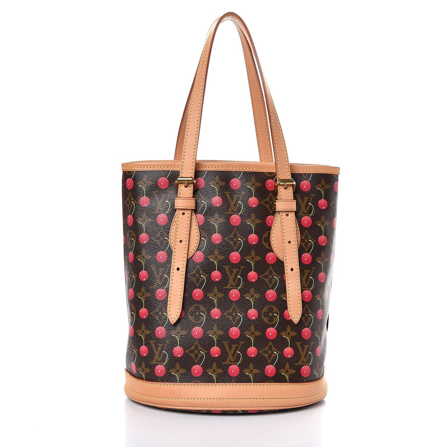 Monogram Cerises Bucket Bag