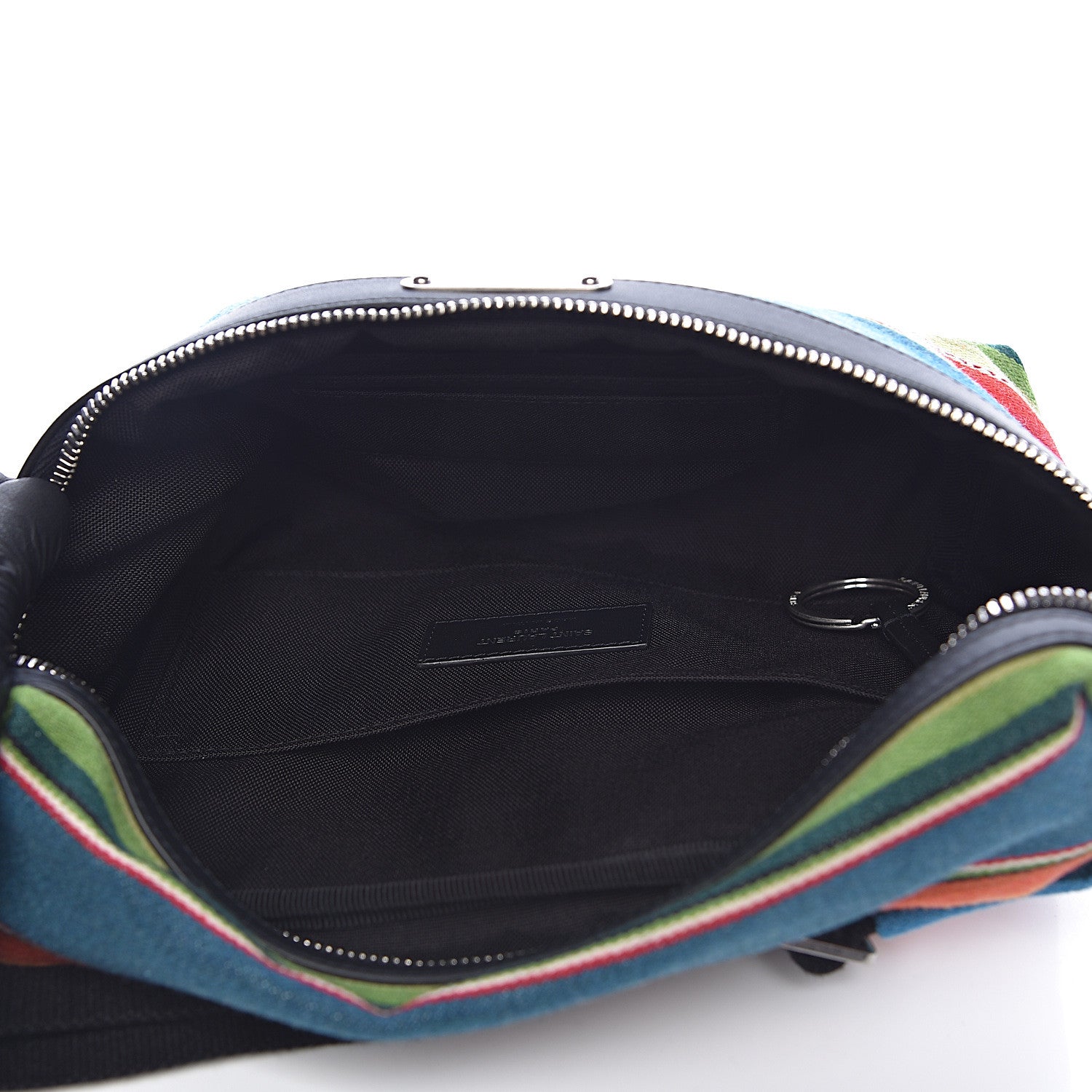Saint Laurent Wool Mexican Jacquard City Belt Bag Multicolor 5 of 10