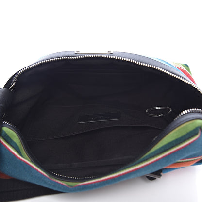 Saint Laurent Wool Mexican Jacquard City Belt Bag Multicolor 5 of 10