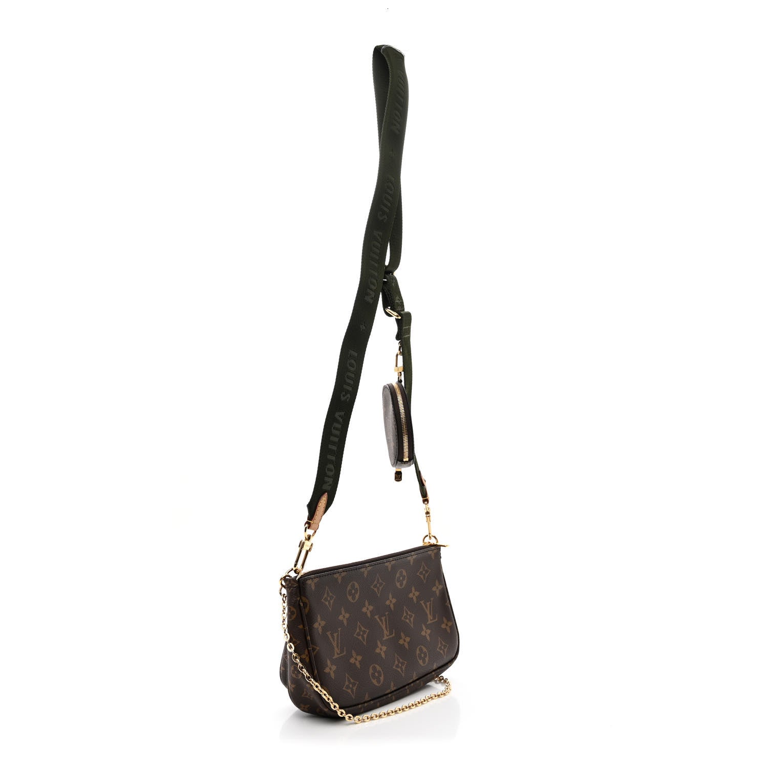 Louis Vuitton Monogram Multi Pochette Accessories Kaki 3 of 12