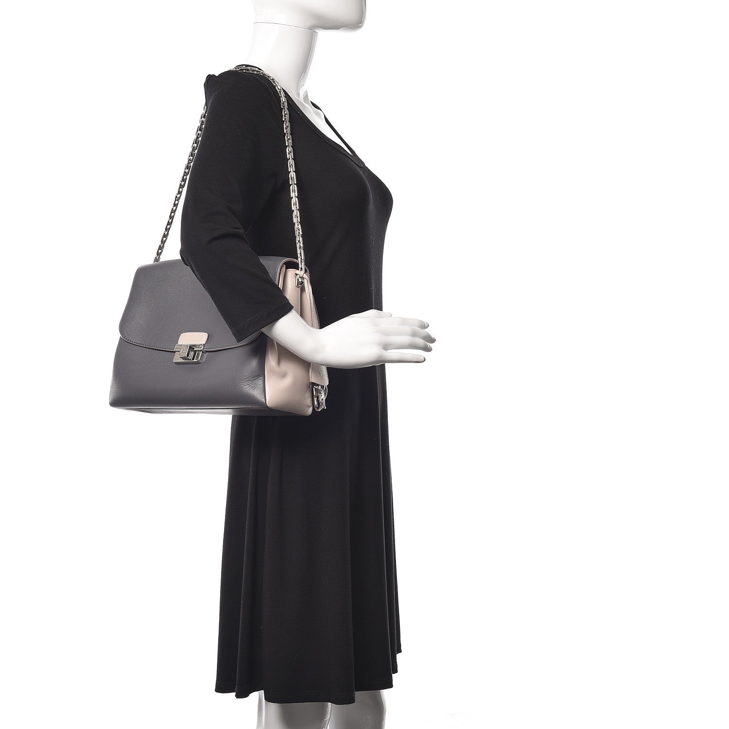 Christian Dior Calfskin Large Diorling 2 of 14