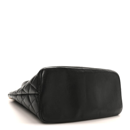 Chanel Caviar Quilted Medallion Tote Black 4 of 11