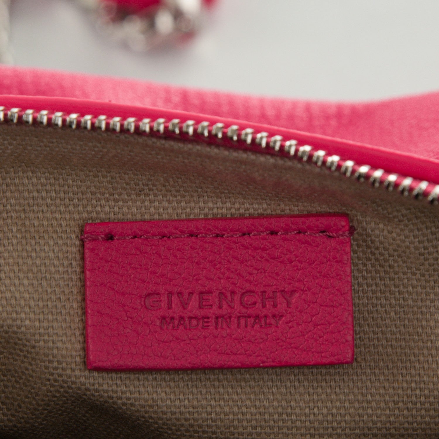 Givenchy Sugar Goatskin Mini Chain Pandora Hot Pink 6 of 7
