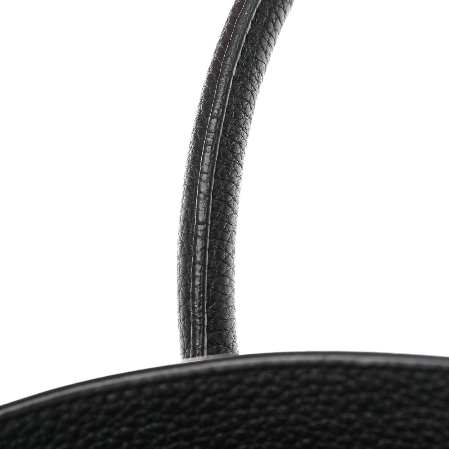 Grained Calfskin Small Supple Sac De Jour Black