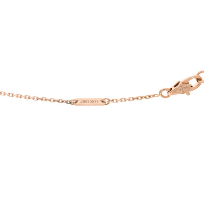 Van Cleef & Arpels 18K Rose Gold Sweet Alhambra Pendant Necklace 6 of 7