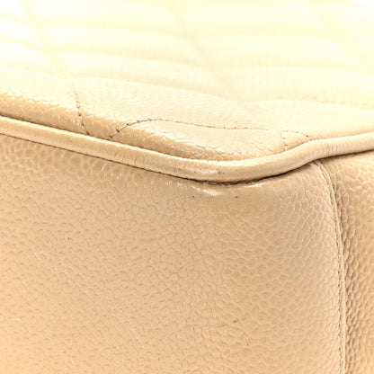 Chanel Caviar Quilted Tote Beige 10 of 13