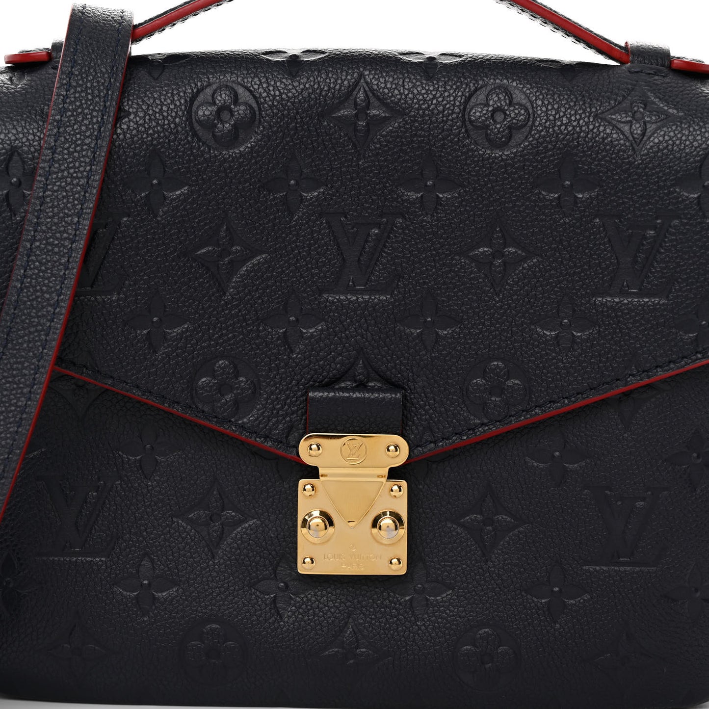 Empreinte Pochette Metis Marine Rouge
