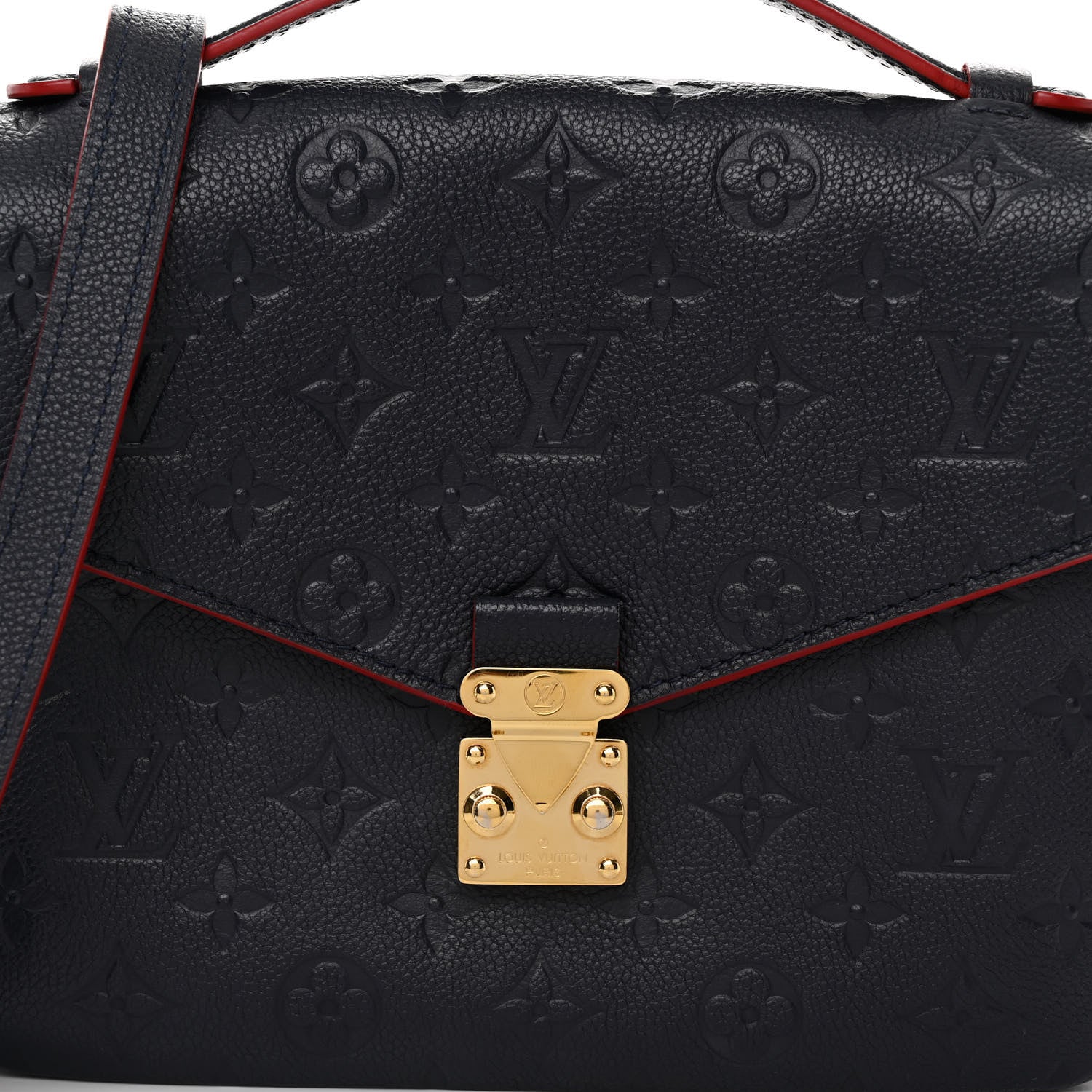 Louis Vuitton Empreinte Pochette Metis Marine Rouge 7 of 9