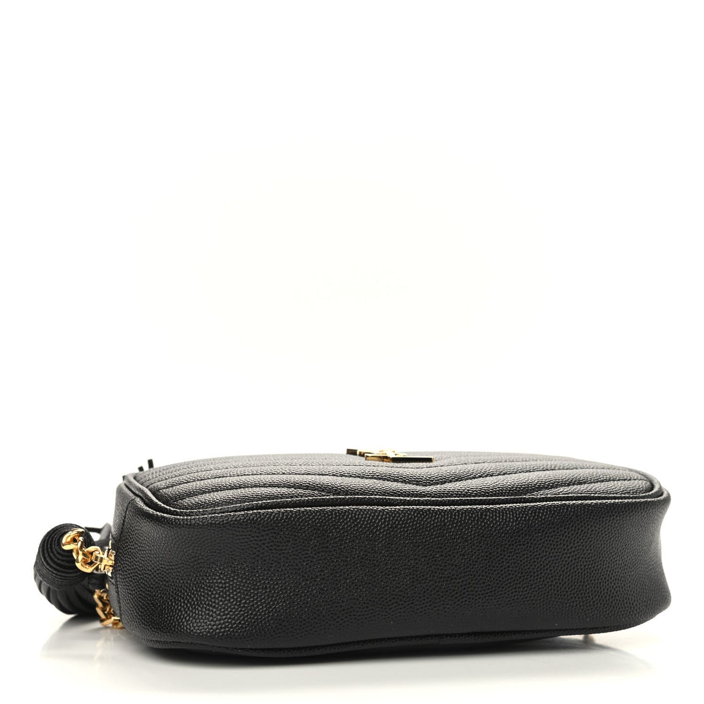 Grain De Poudre Matelasse Monogram Mini Lou Camera Bag Black