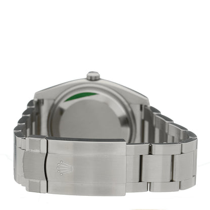 Rolex Stainless Steel 34mm Oyster Perpetual Watch White Grape 114200 3 of 5