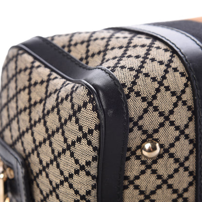 Gucci Diamante Vintage Web Small Boston Black 8 of 12