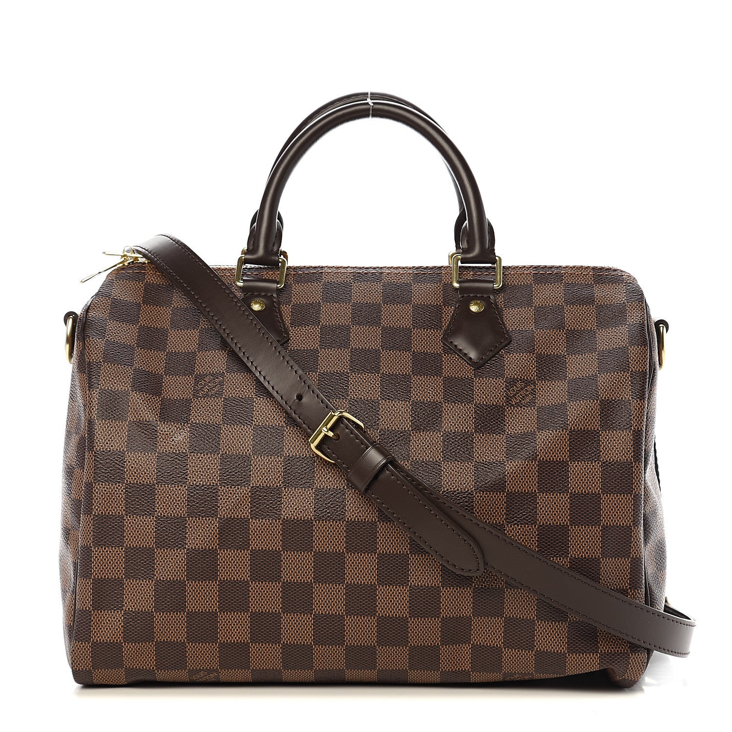 Louis Vuitton Damier Ebene Speedy Bandouliere 30 1 of 9