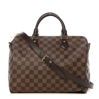 Louis Vuitton Damier Ebene Speedy Bandouliere 30 1 of 9