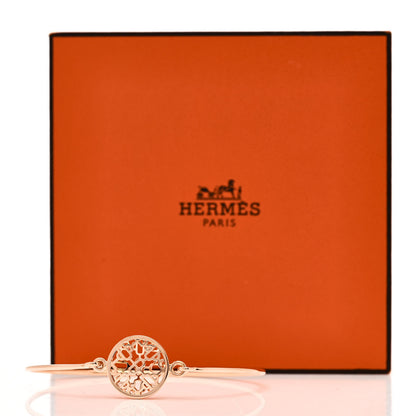 Hermes 18K Rose Gold Chaine D'Ancre Passerelle Bracelet SH 4 of 4