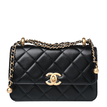 Chanel Calfskin Quilted Mini Perfect Fit Flap Black 2 of 5