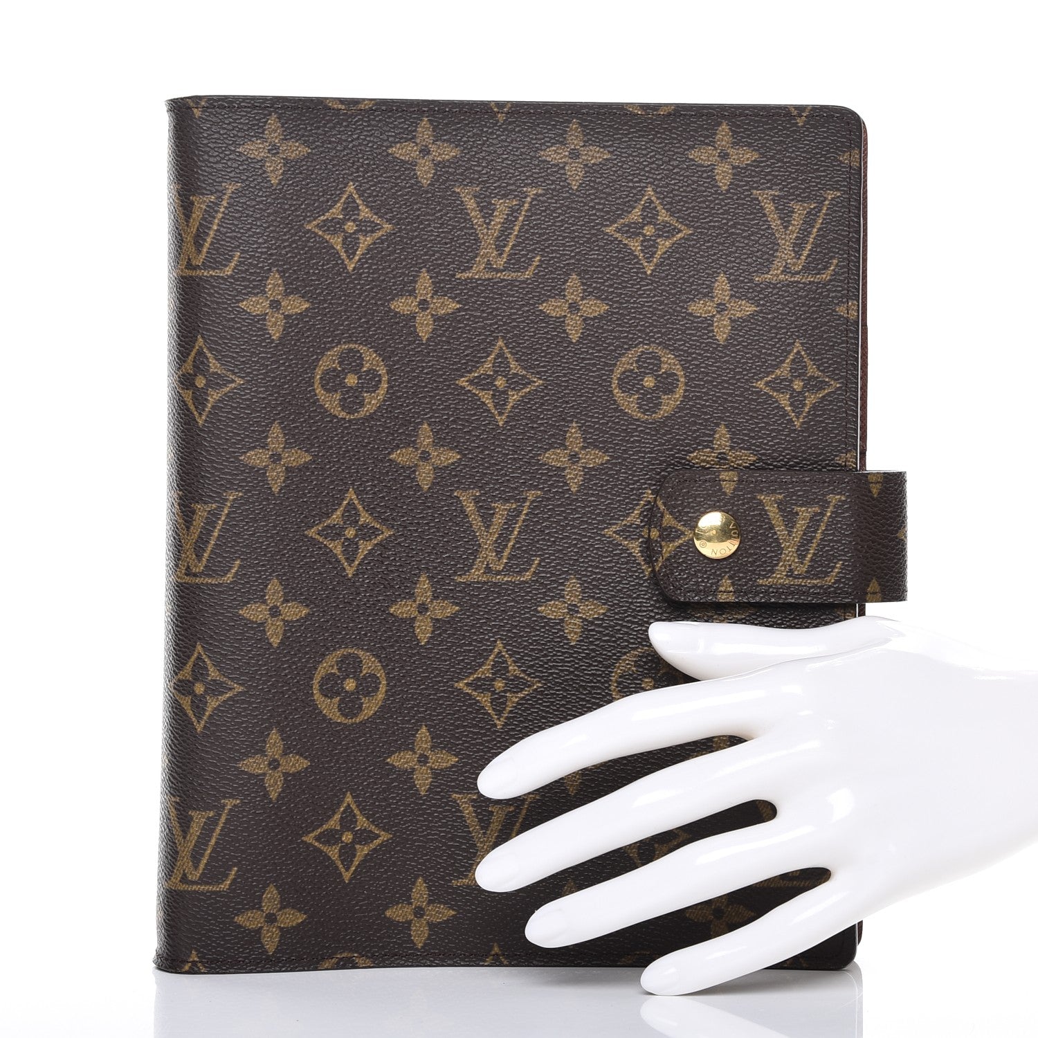 Louis Vuitton Monogram Large Ring Agenda Cover 2 of 9