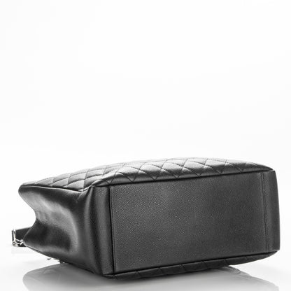 Chanel Caviar Quilted Grand Shopping Tote GST Black 4 of 7
