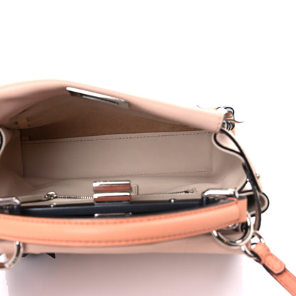 Fendi Calfskin Whipstitch Mini Peekaboo Iconic Satchel Plaster Albicocca Multicolor 5 of 11