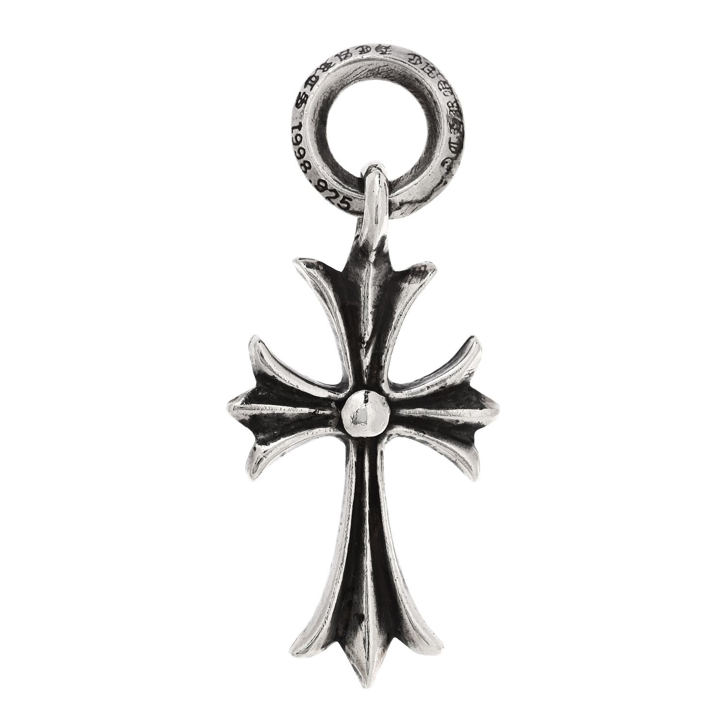 Sterling Silver Double Cross Pendant