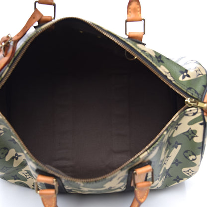 Louis Vuitton Monogramouflage Speedy 35 5 of 18