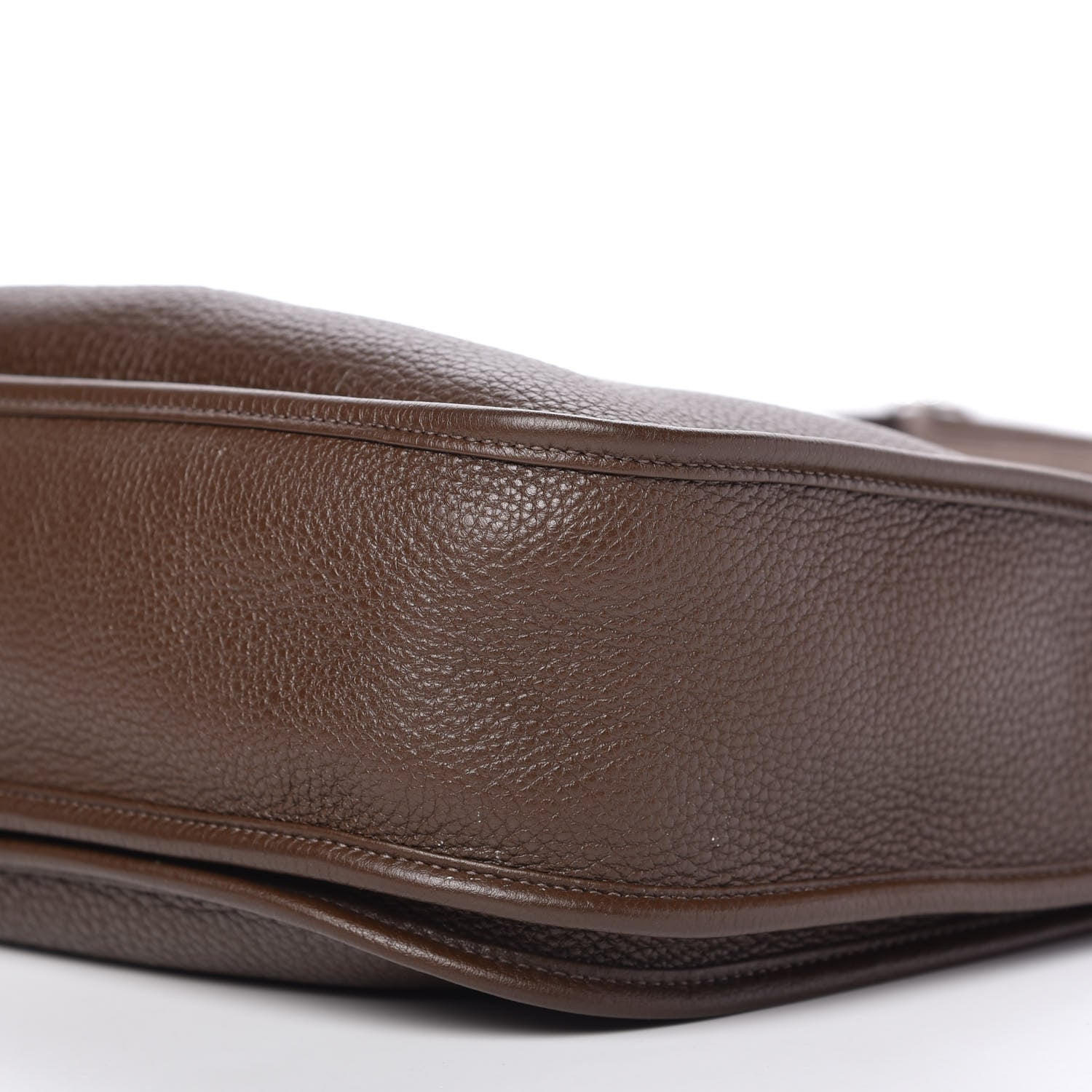 Hermes Taurillon Clemence Evelyne III GM Chocolate 7 of 10