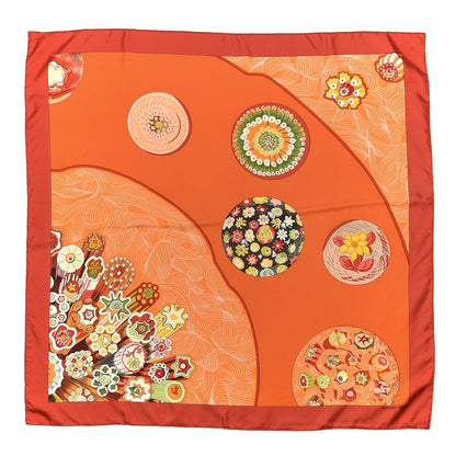 Hermes Silk Sulfure et Presse Papiers II Scarf 90 1 of 4