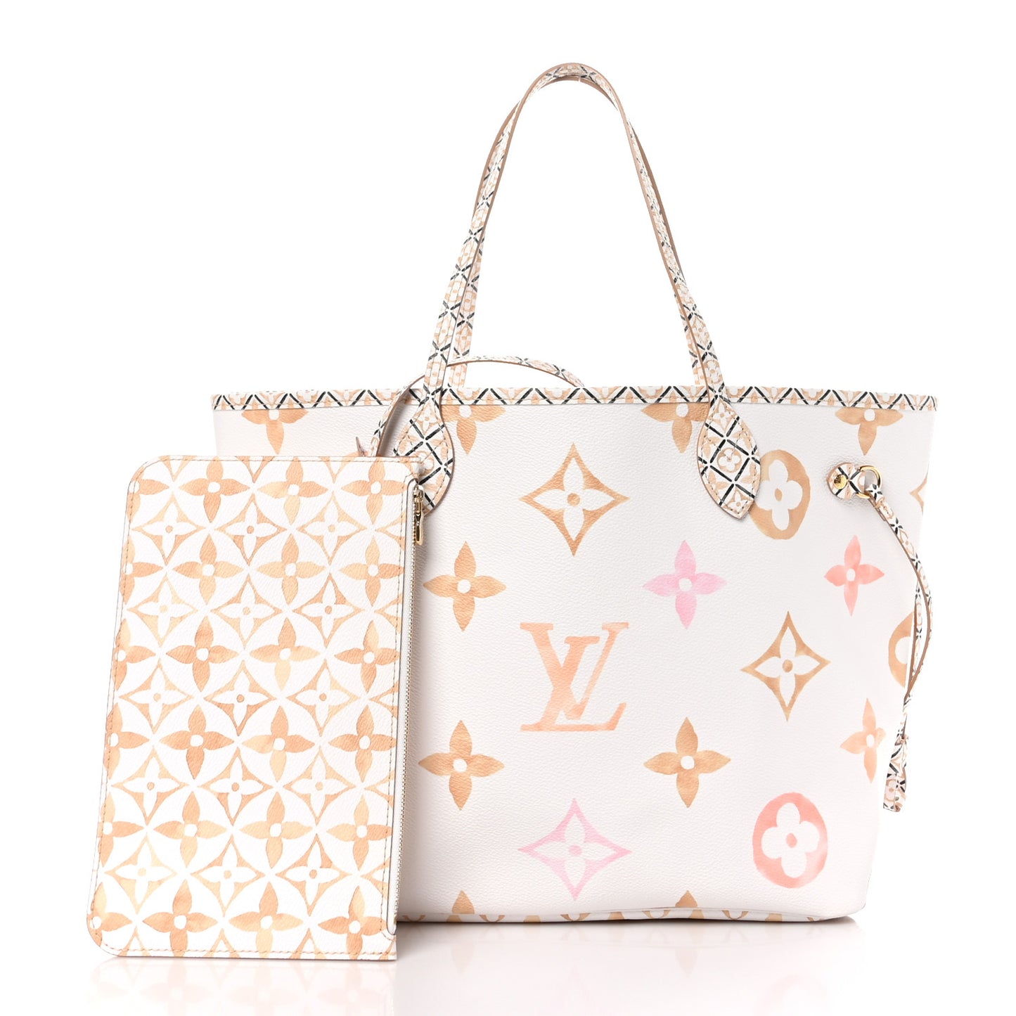 Monogram Giant By The Pool 2.0 Neverfull MM Beige