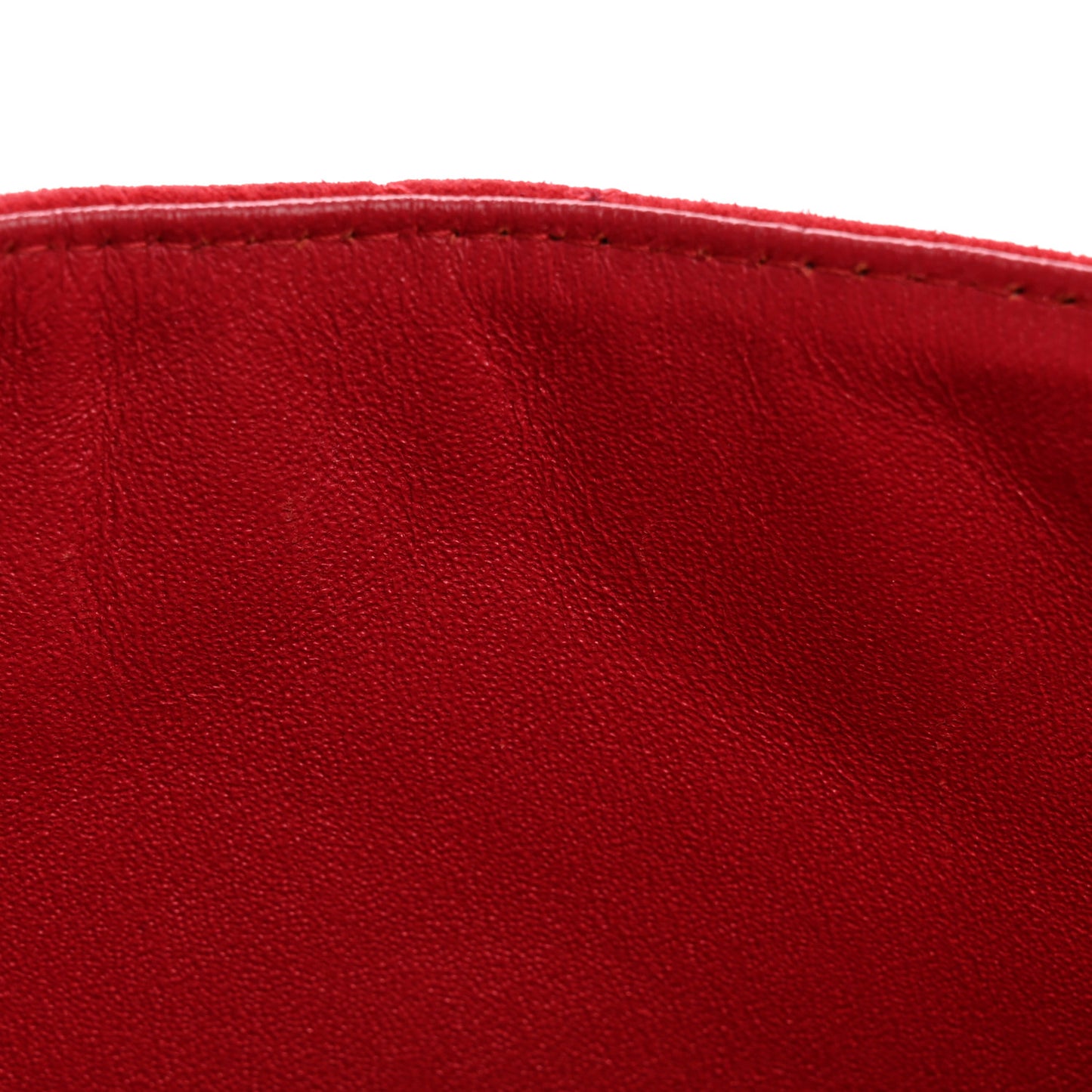 Suede Lambskin Scallop Quilted Mini Pagoda Flap Pink