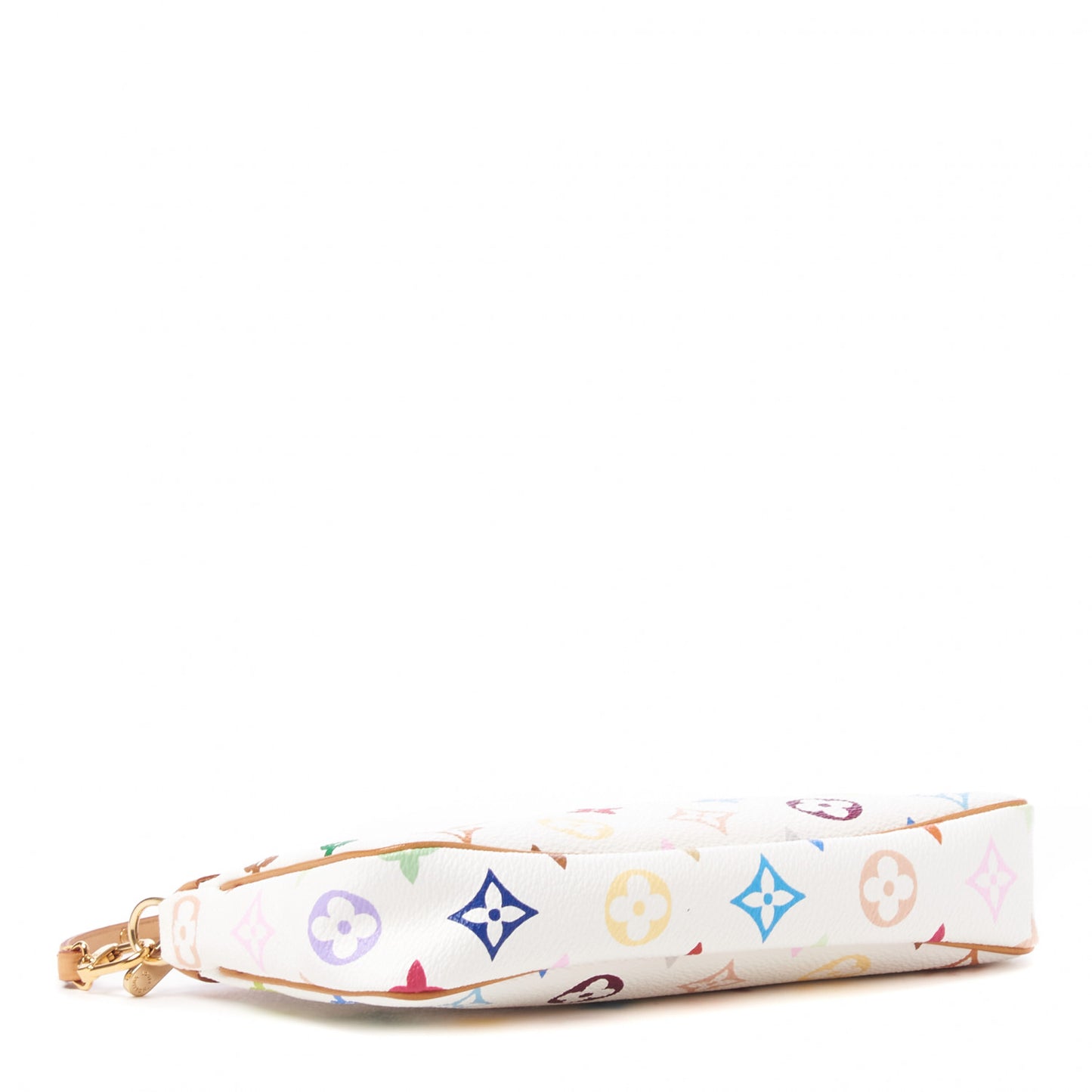 Monogram Multicolor Pochette Accessories White