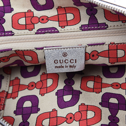 Gucci Metallic Guccissima Pocket Hobo Silver 5 of 13