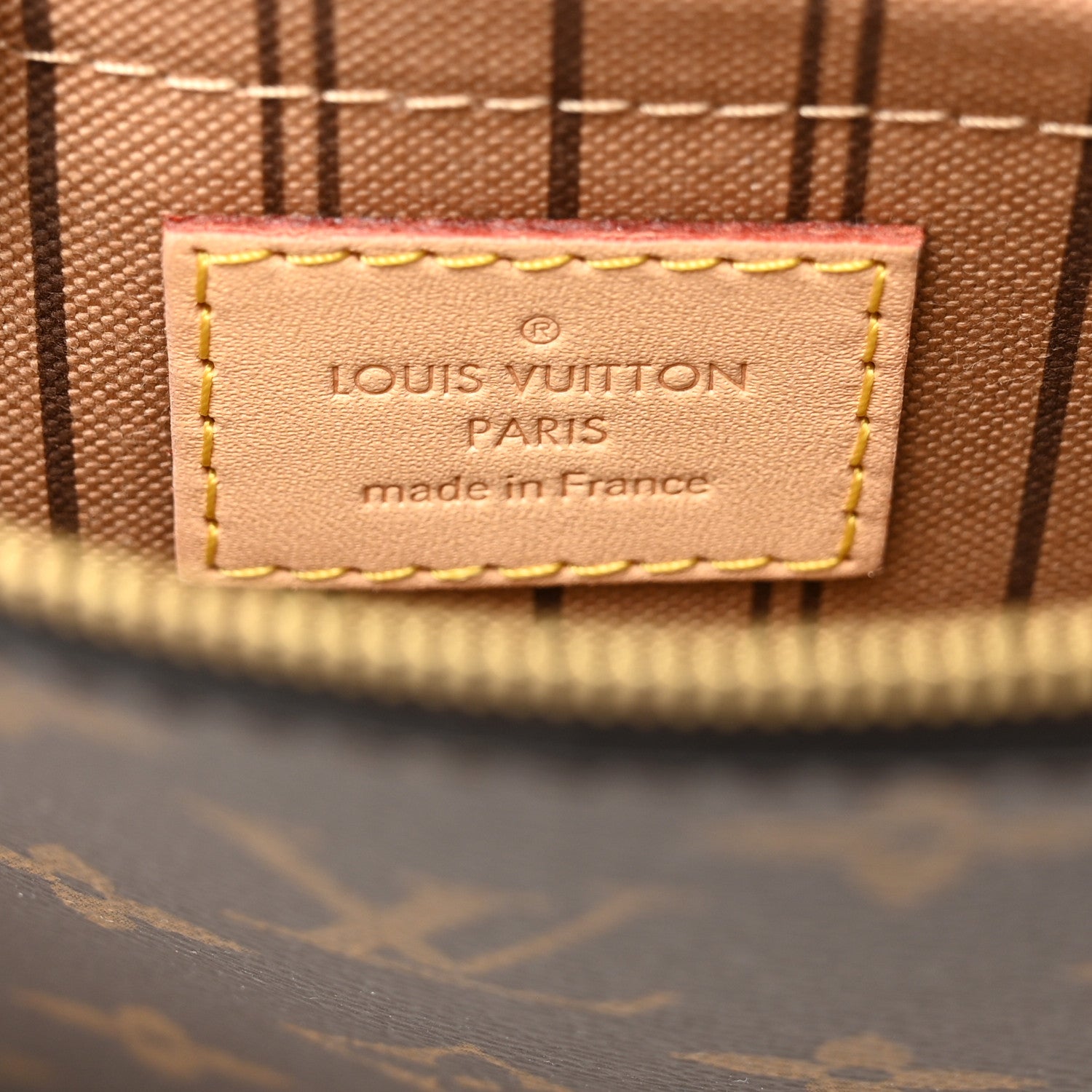 Louis Vuitton Monogram Neverfull MM GM Pochette 6 of 7