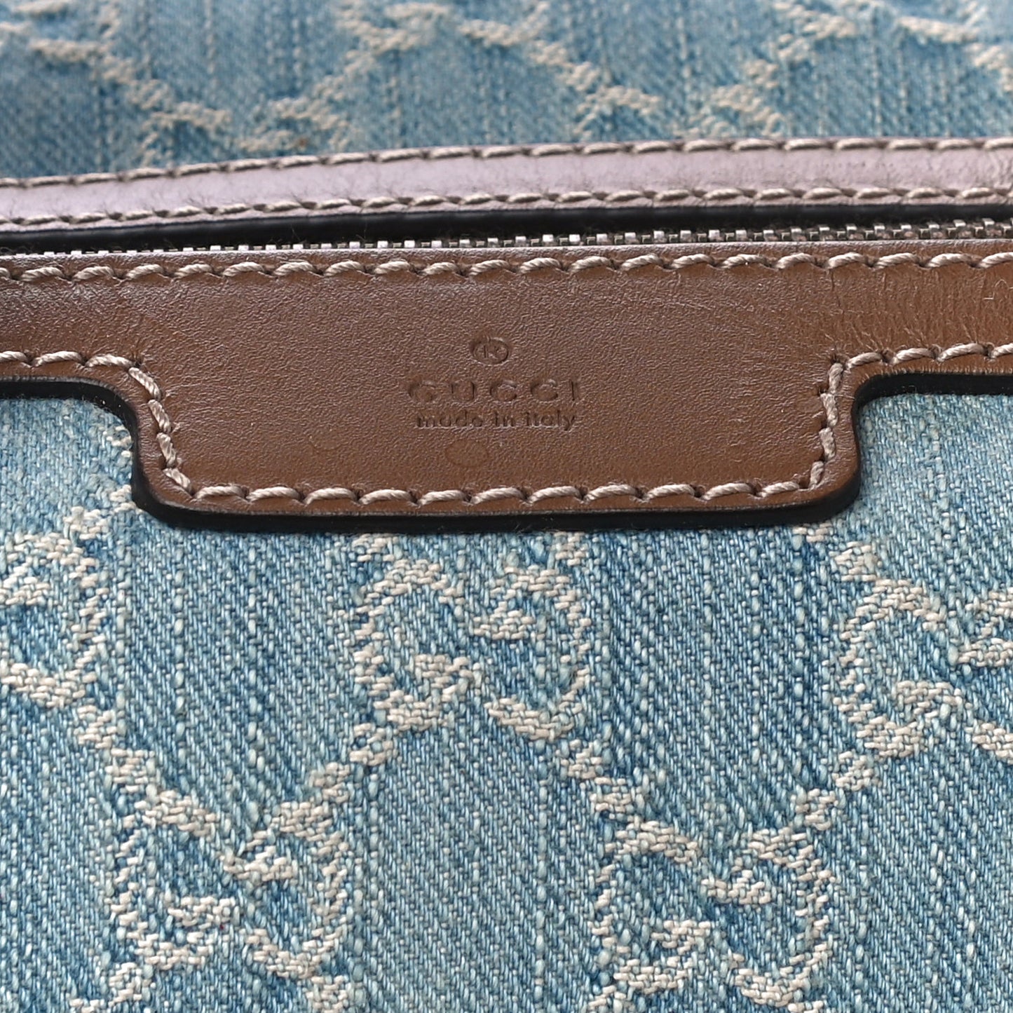 Denim Monogram Medium Joy Boston Blue