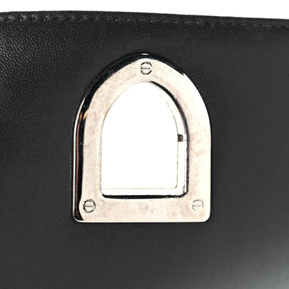 Christian Dior Metallic Patent Micro-Cannage Small Diorama Flap Bag Silver 13 of 18