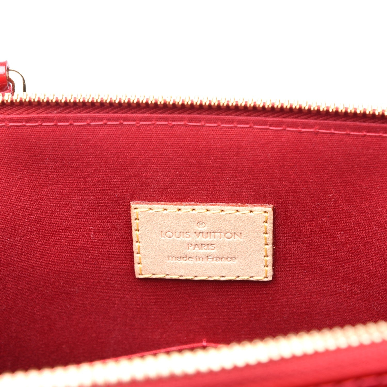 Louis Vuitton Vernis Alma MM Pomme D'Amour 10 of 10
